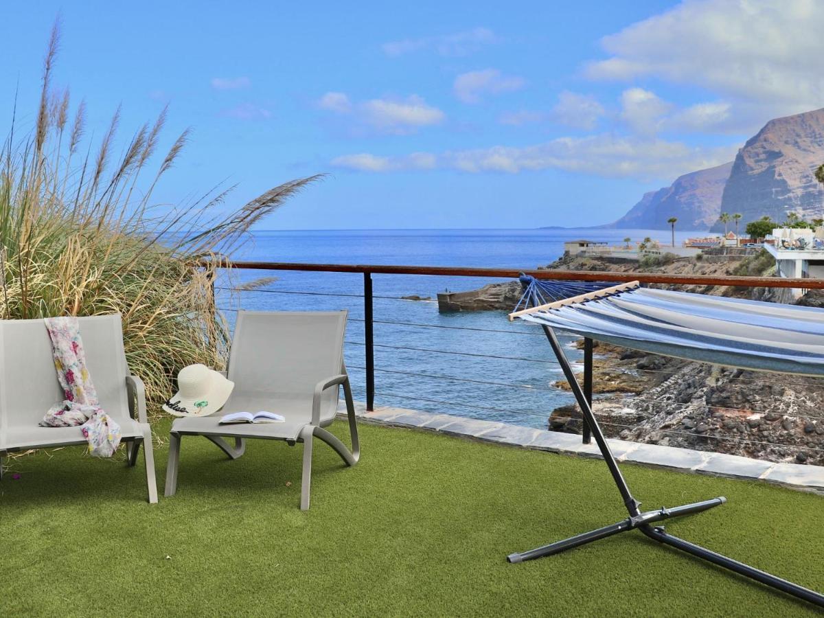 Panoramic Seaview Escape Villa Puerto de Santiago  Luaran gambar