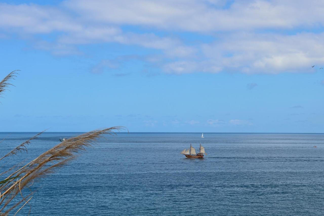 Panoramic Seaview Escape Villa Puerto de Santiago  Luaran gambar