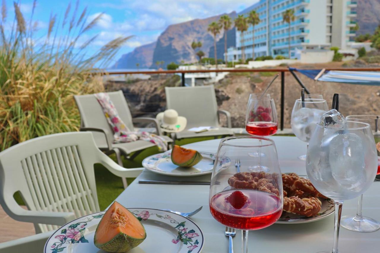 Panoramic Seaview Escape Villa Puerto de Santiago  Luaran gambar