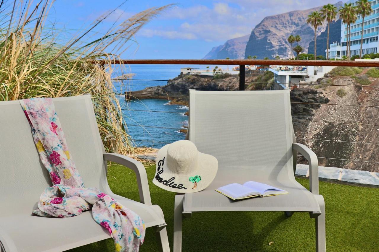 Panoramic Seaview Escape Villa Puerto de Santiago  Luaran gambar