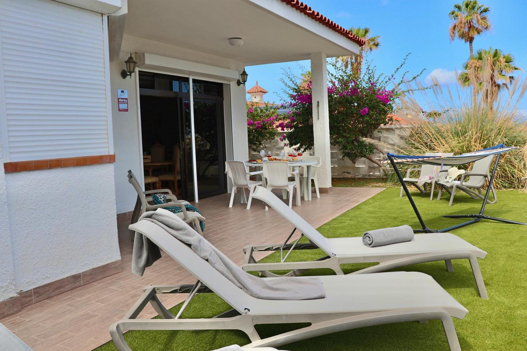 Panoramic Seaview Escape Villa Puerto de Santiago  Luaran gambar